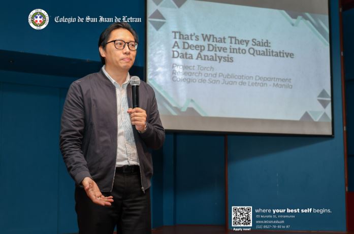 Letran Hosts Project TORCH Seminar on Qualitative Data Analysis