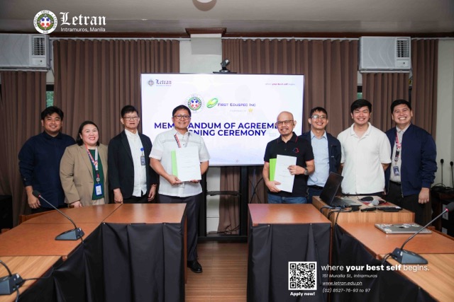 Letran, First Eduspec Partner to Advance Robotics Education in IBED